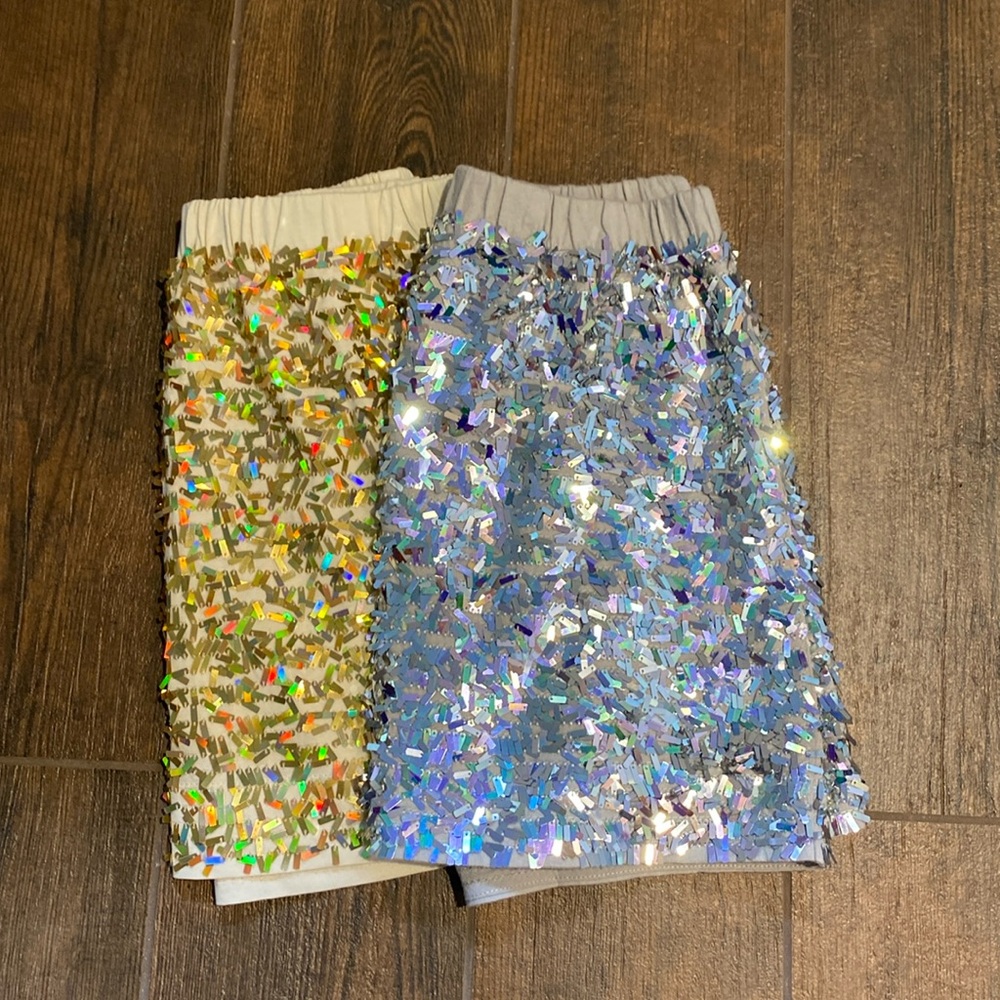 Set of 2 Crewcuts Sparkly Skirts